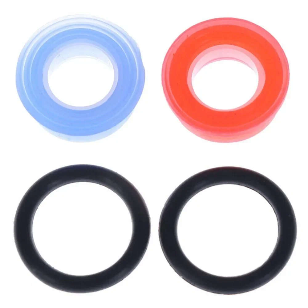 T Adapter Valve Ceramic Discs Kit 8Pcs/Set Ceramic Disc Silicon Washer Insert Turn Replacement 1/2