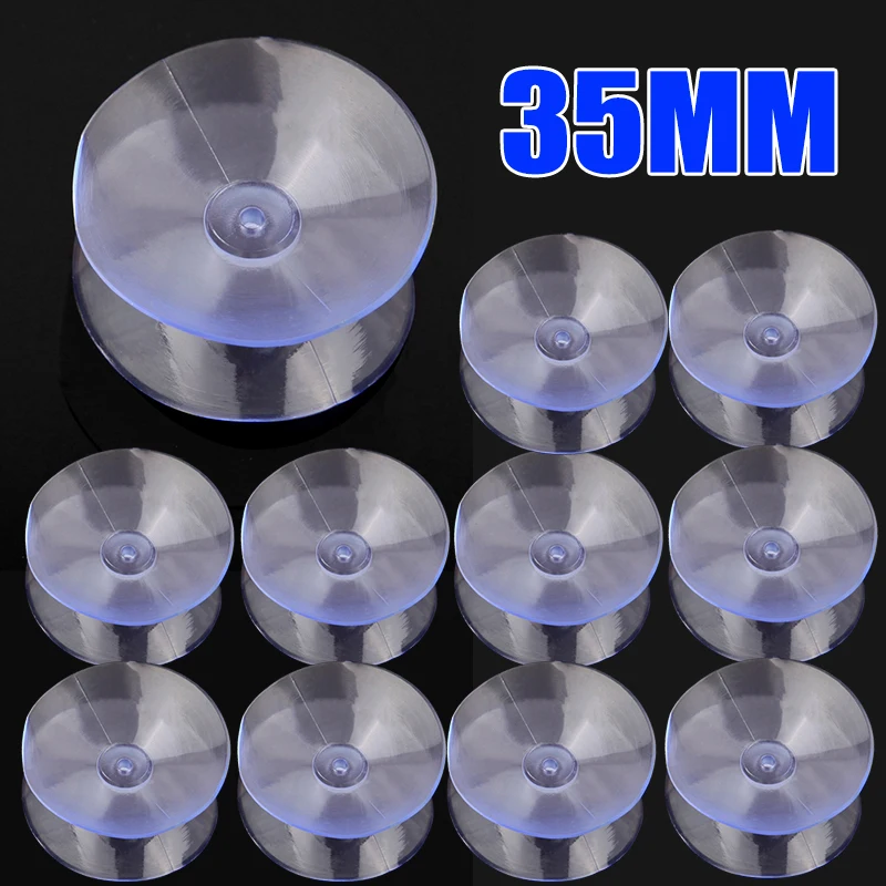 thumbnail image 1 of 1/20 piezas de ventosas de doble cara de 20/30/35 mm, ventosas transparentes, almohadilla antideslizante para espaciador de mesa de vidrio, ventana de automóvil, bricolaje, 1 of 5