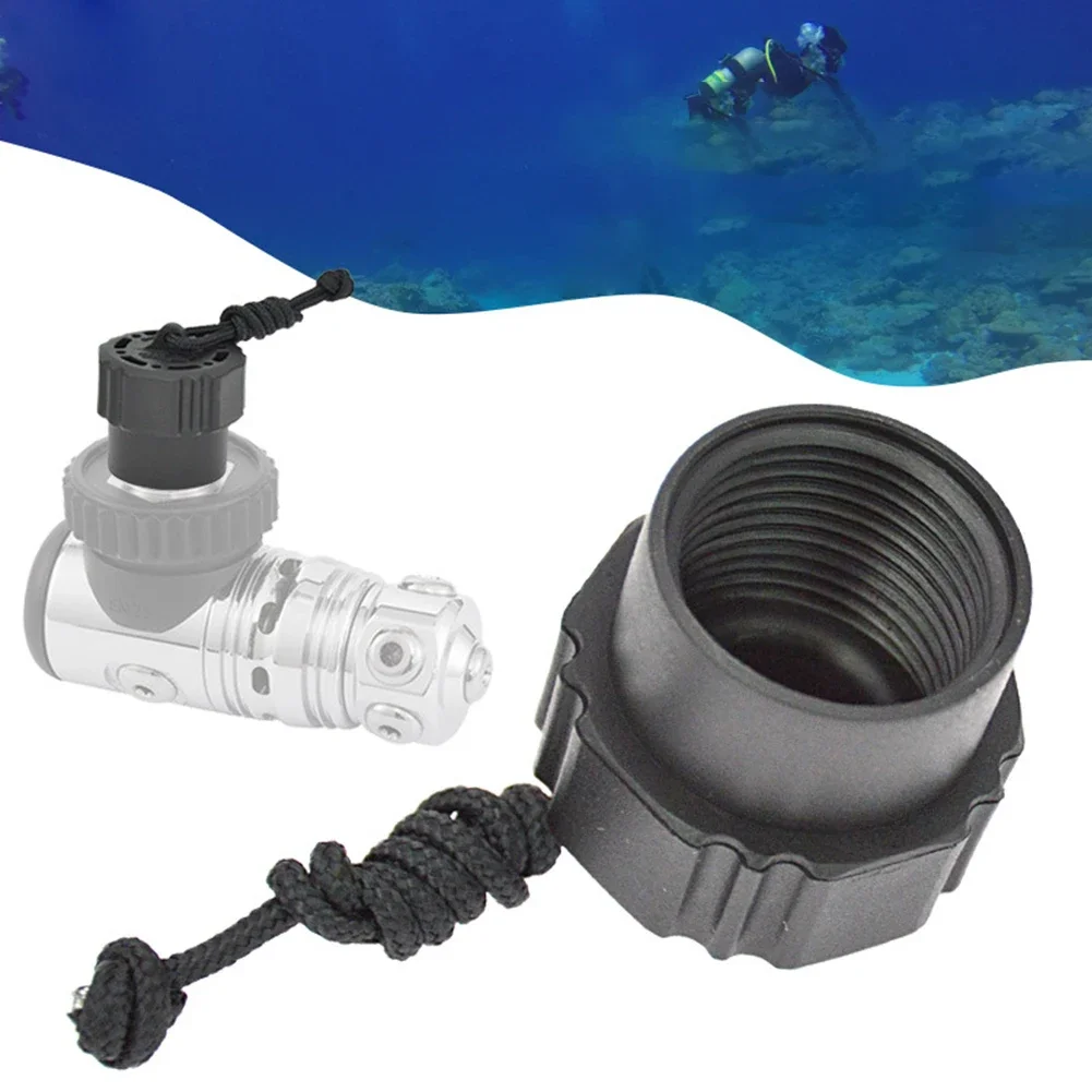 Scuba Diving Regulator First 1ST Stage DIN Plastic Steel Material Dust Cap Protector Cover Tank Valve Dustproof Accessories scuba diving accessories