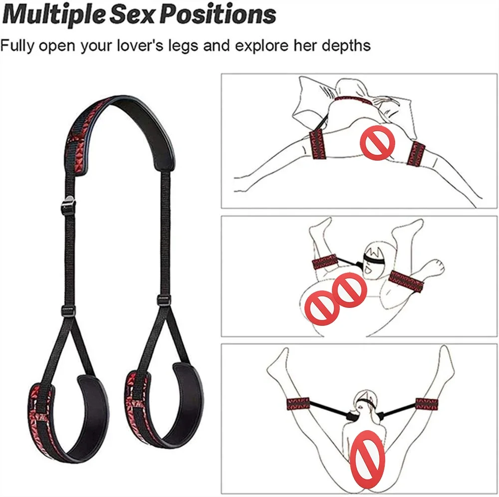 SM Thigh Restraint Sling Legs Binding Adult Sex Products Sex Swing Bondage Set Slave Fetish Toy for Women Couple Shop Couple