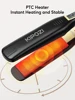 KIPOZI Hair Straightener 139 Titanium Flat Iron 1.75 Inch Wide Plate with LCD Display, Adjustable Temperature and Dual Voltage 3