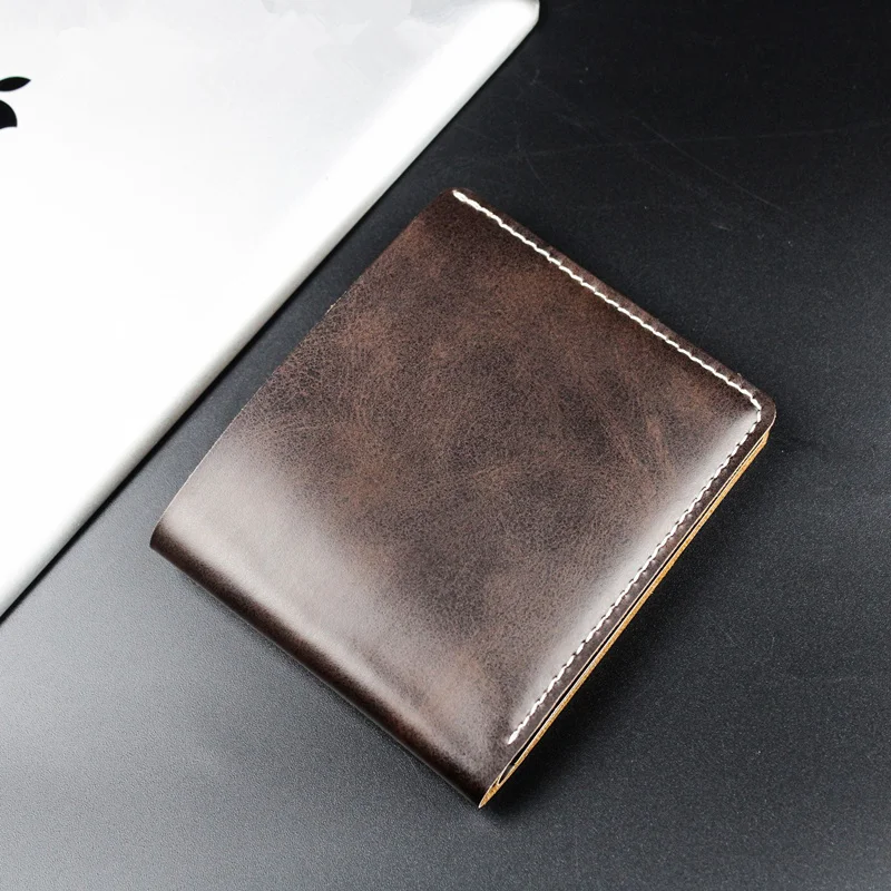 Luxury Designer Wallets Men Vintage Card Holder Large Capacity Cardholder  Short Purse Top Quality Cash Bag Slim Wallet