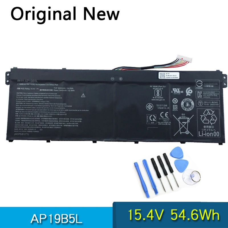 

NEW Original Battery 4ICP5/61/71 AP19B5L For ACER Swift S40-52 Aspire 5 A515-43-DDR4 SF314-42 SP314-21N-R5FR Vero AV15-51