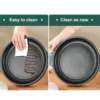 Portable Multifunctional Non-stick Skillet Pan for Household Kitchen and Camping Use - Ideal for Frying, Grilling, and Barbecuin 5
