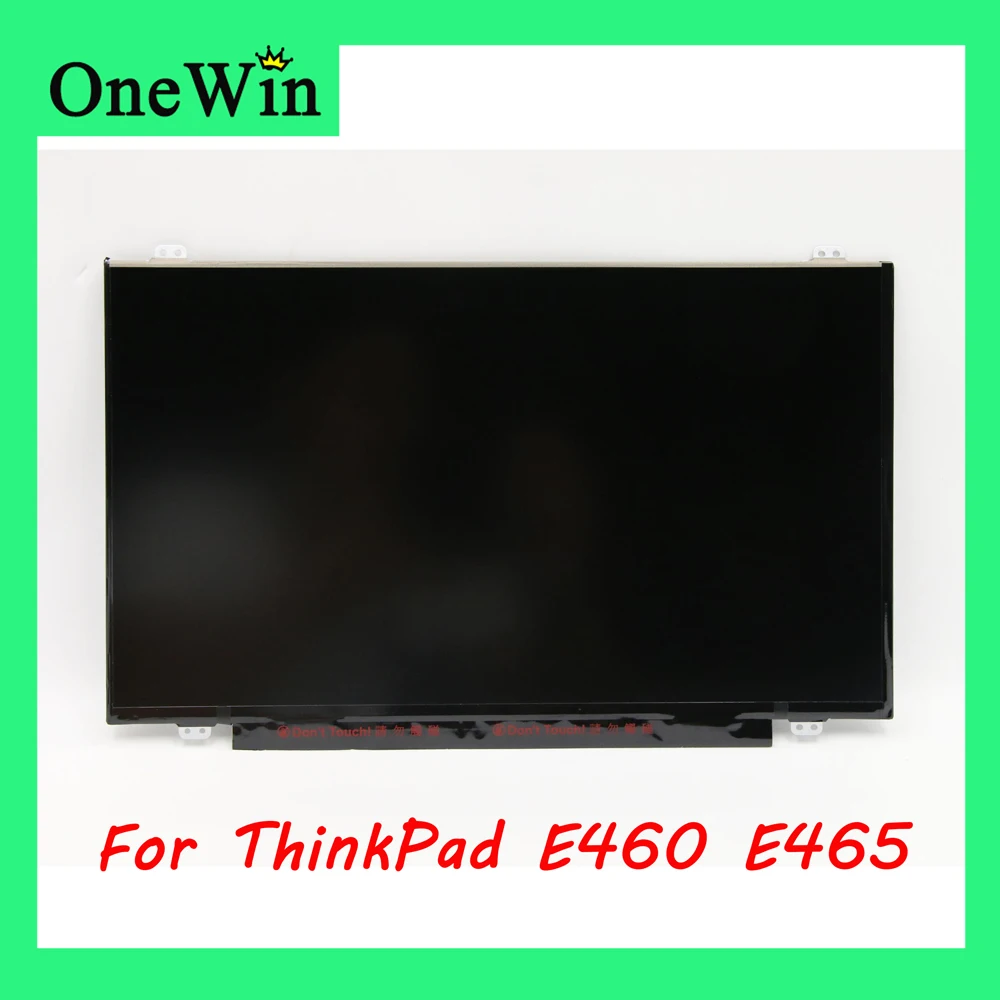 ЖК-монитор 14,0 дюйма для ноутбуков Lenovo E460 20ET 20EU ThinkPad E465 20EX, тонкий светодиодный монитор, матрица HD 1366*768 FHD 1920*1080 Full HD IPS