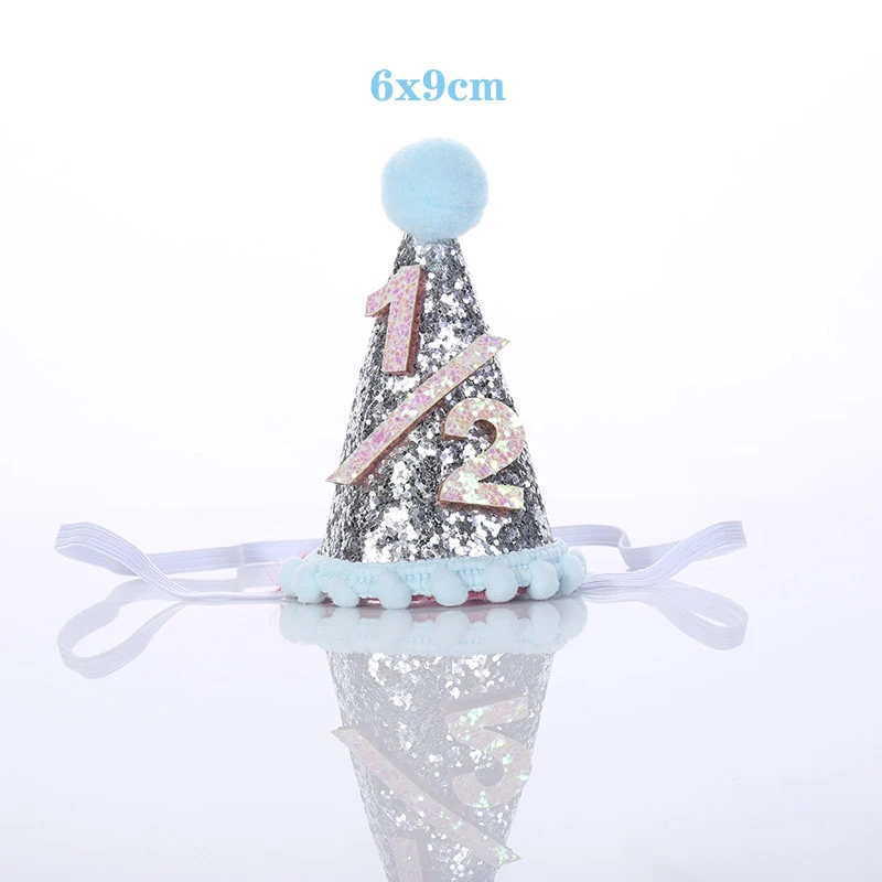 1pc Couronne De Demi-anniversaire Pour Bébé - Chapeau De Demi-anniversaire,  Couronne Pour Fête De Demi-anniversaire, Chapeau D'anniversaire Pour Bébé  Filles/garçons - Temu Belgium