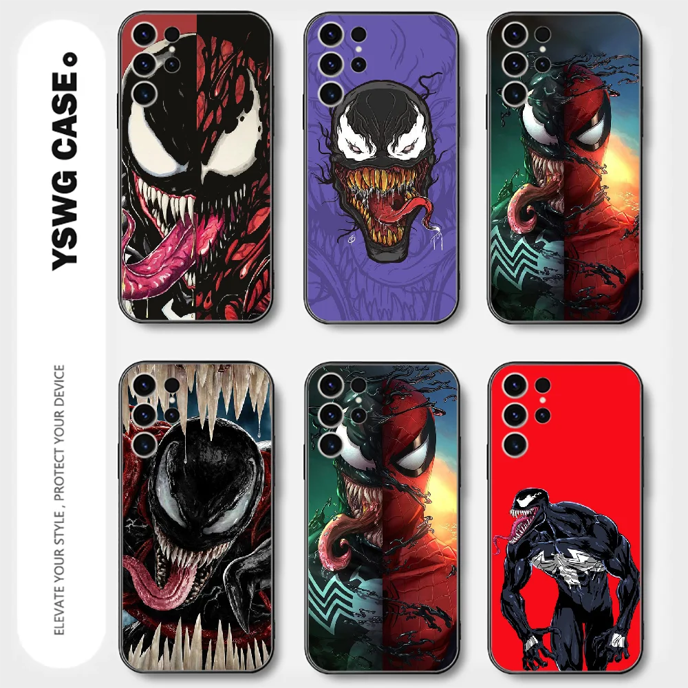 Custodia Per Telefono Venom Eddie Per Samsung Galaxy A S 20 21 22 23 12 13 32 33 34 51 52 53 54 71 Fe Ultra Plus Cover