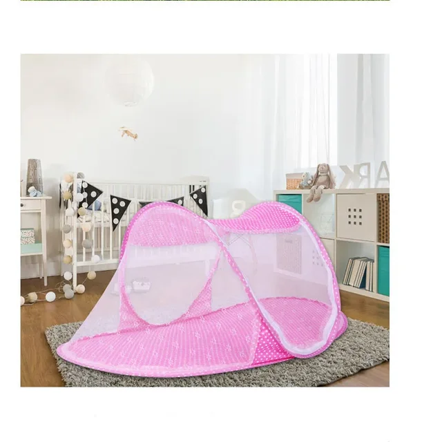 0-3 ans Portable pliable bébé filet polyes nouveau-né sommeil lit voyage bébé moustiquaires voyage lit filet jouer tente enfants 2