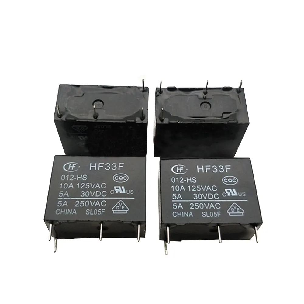 

5PCS/LOT HF33F 012-HS HF JZC-33F 4 12V 012-HS3