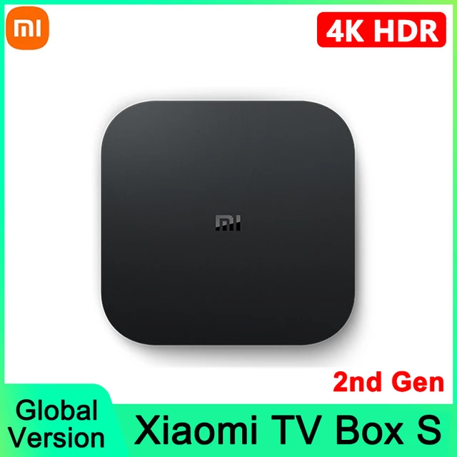 Original Global Version Xiaomi TV Box S 2nd Gen 4K Ultra HD 2G 8G WiFi  BT5.2 Google TV Cast Netflix Smart TV Box Media Player - AliExpress