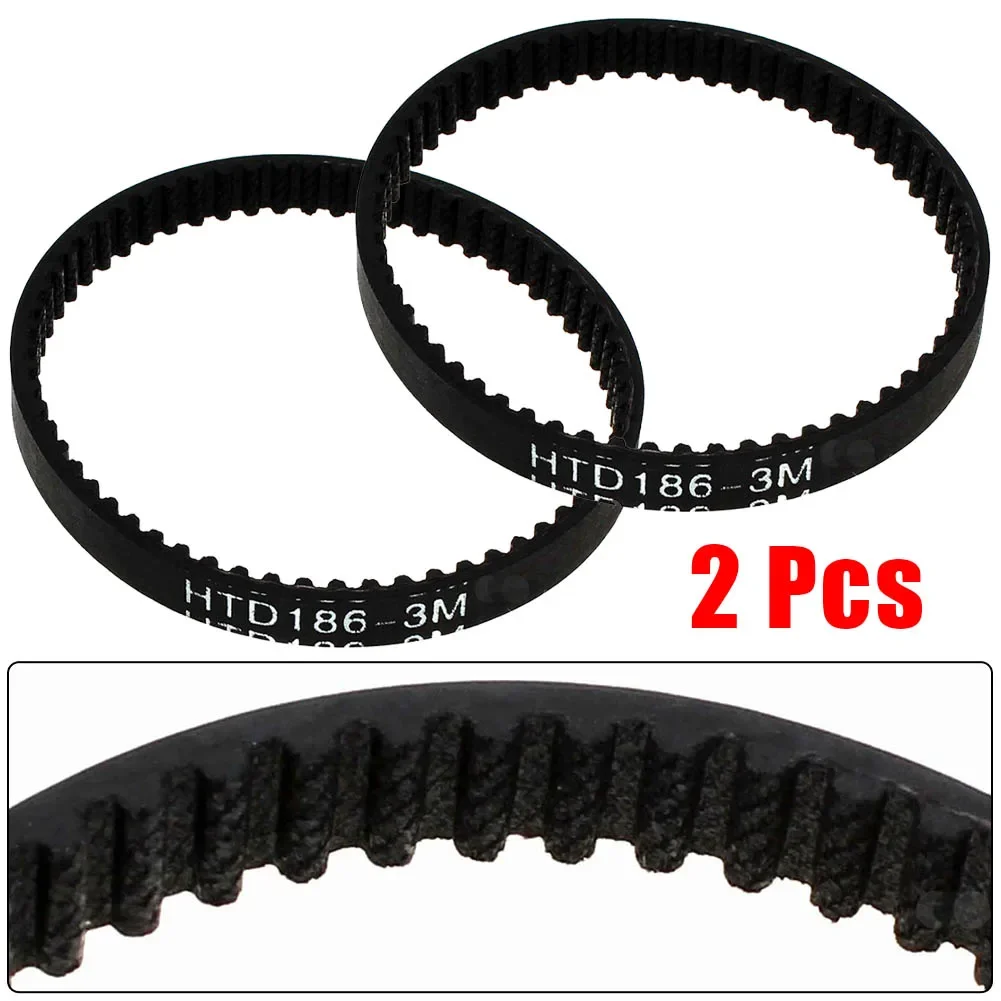 Toothed belt drive 2PCS Toothed Belt Drive For Karcher FC3 FC5 Hard Floor Cleaner X.605-500 Belt Replacement Parts For Karcher FC3 HTD186-3M