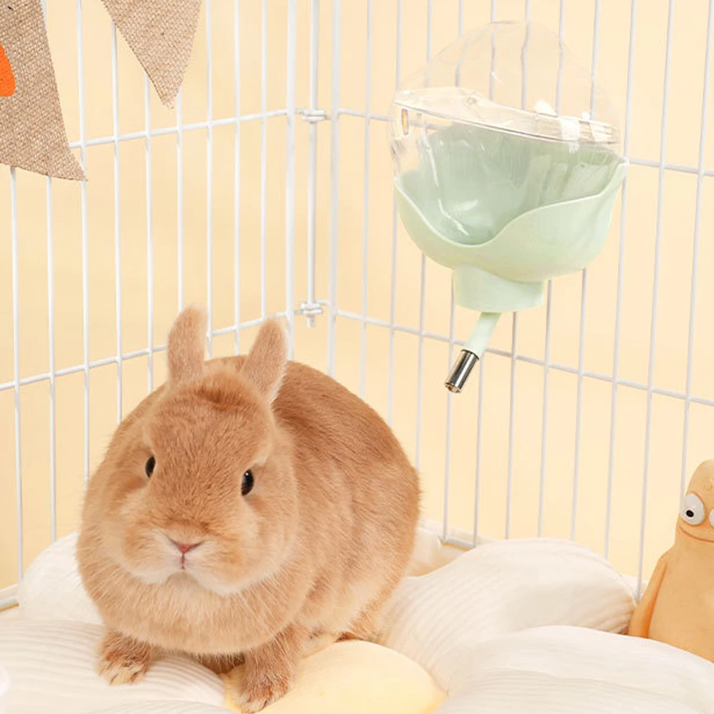 1PC 500ML Rabbit Drinking Plastic Water Bottle Dispenser Feeder Hanging for Small Pet Guinea Pig Squirrel Rabbit Drinking Bottle
