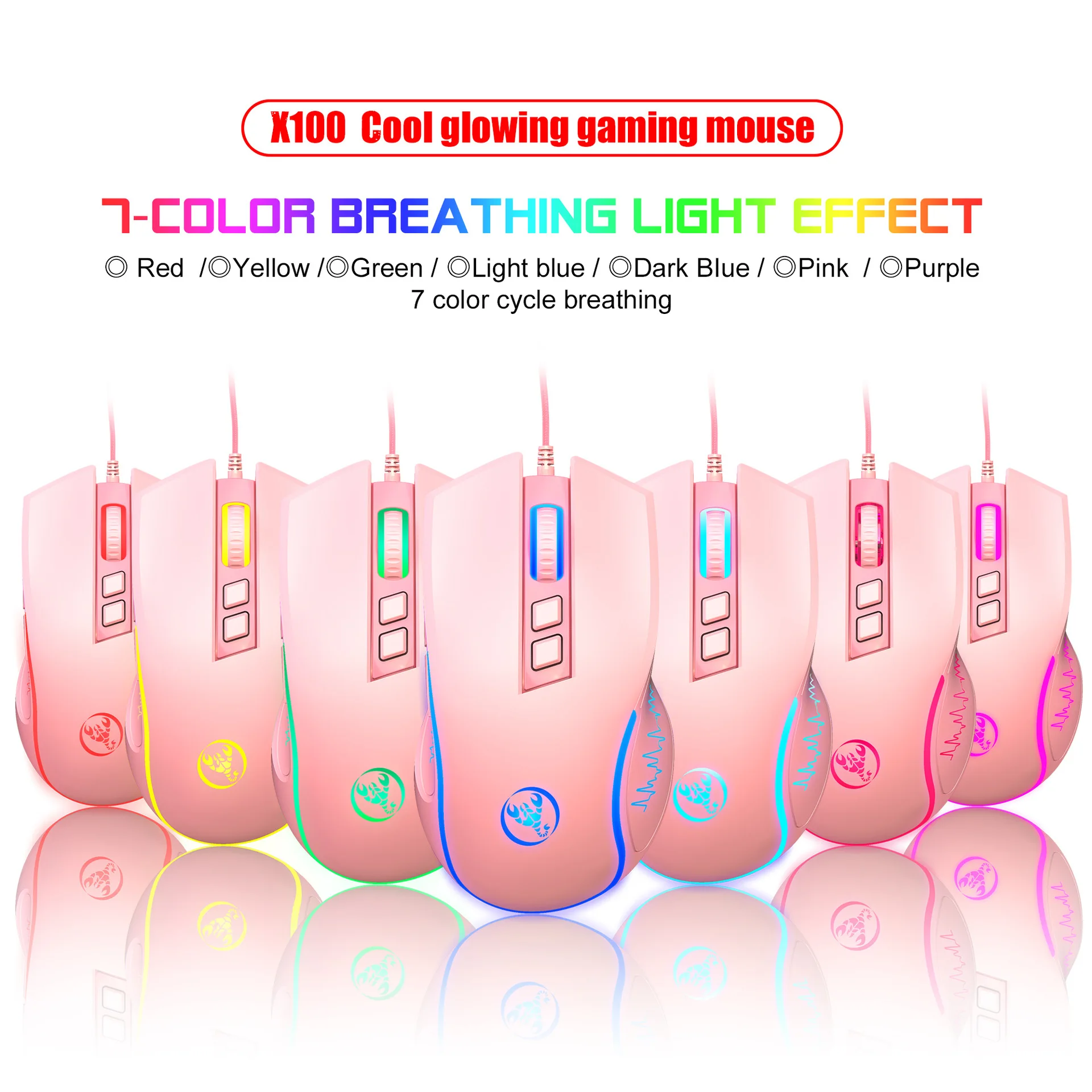 Keyboard And Mouse Teclados Kit Gamer Keyboards Combos 60%PC Teclado E Branco Clavier Souris Gaming Deofertas Maus Und_voghion.com