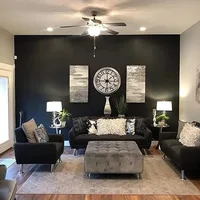 40 ซม.DIY ผ้าไหมกันน้ําวอลล์เปเปอร์ห้องนอนห้องนั่งเล่นพื้นหลังสติ๊กเกอร์ติดผนังโมเดิร์นสีทึบ Self-กาววอลล์เปเปอร์บ้าน ﻿ 6