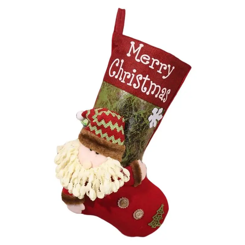 

Christmas Socks Red Snowman Santa Deer Christmas Decoration For Home Christmas Tree Ornament Gift Navidad Natal 2022