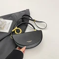 Black saddle bag