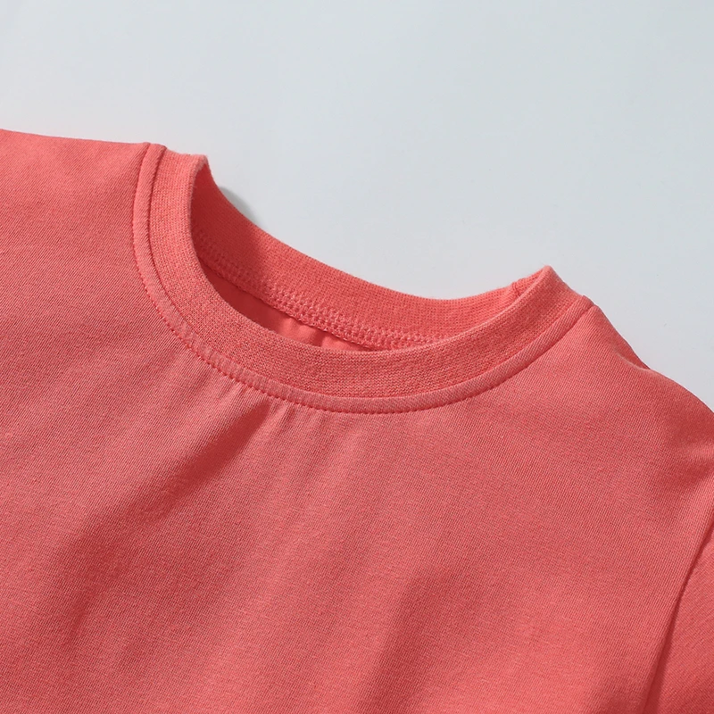 2Pcs/set New Tracksuit Summer Cotton Baby Girls Children's Clothing Sets Cartoon Unicorn Dress Tops+Pants Kids Clothes