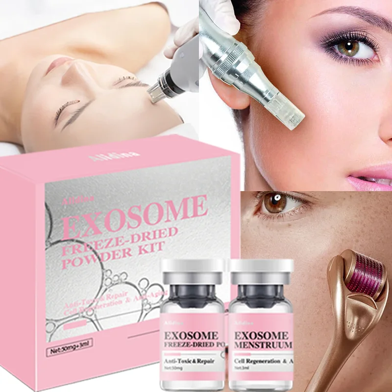 Facial serum GZ Pink exosomes stem cell booster anti-aging kit, facial serum, facial essence, facial peel kit