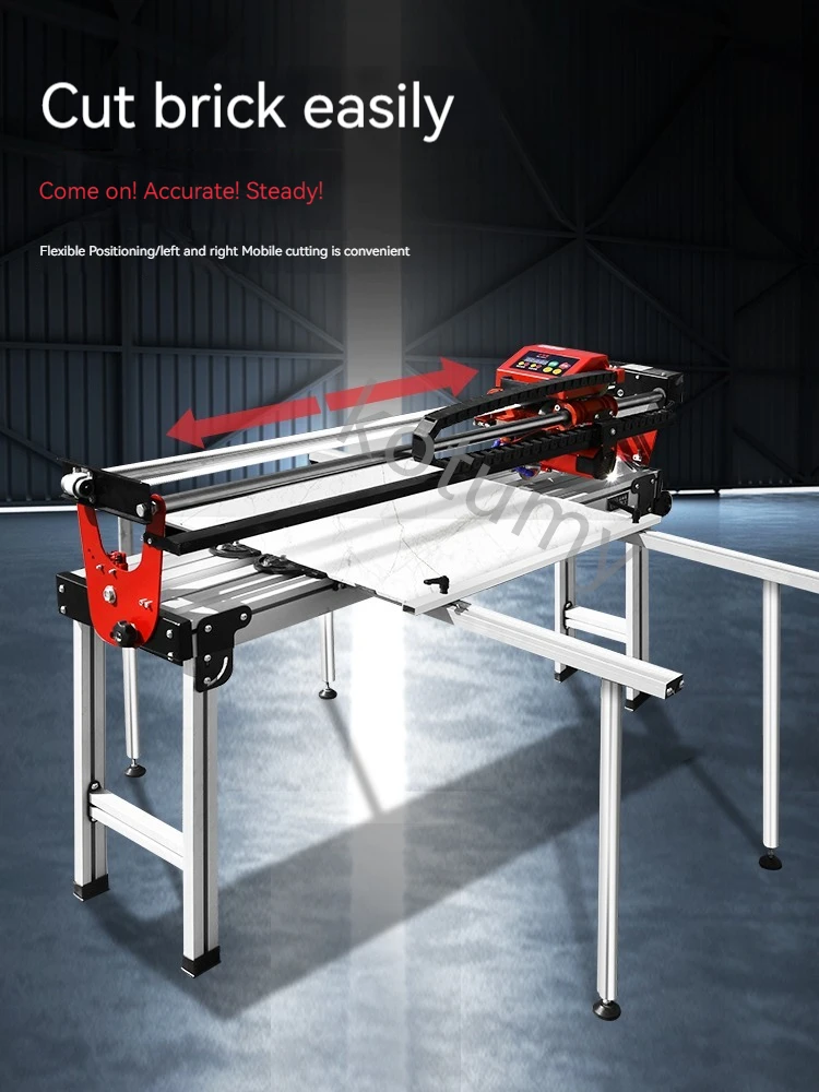 Professional Tile Cutter Infrared Laser Positioning Floor Cutter Push Knife Automatic Ceramic Tile Cutting Machine
