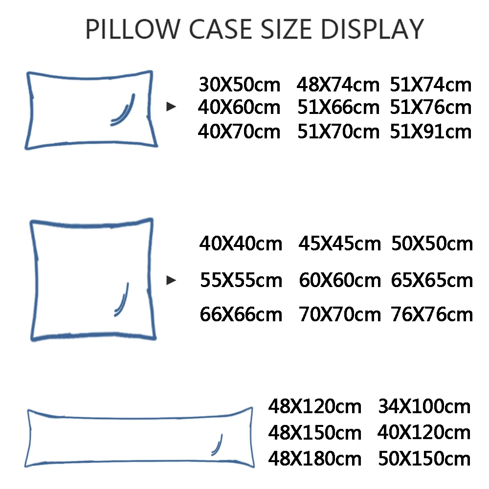 1PC 50x70cm Pillow Protector Smooth Pillow Cover Bed Bug Lock