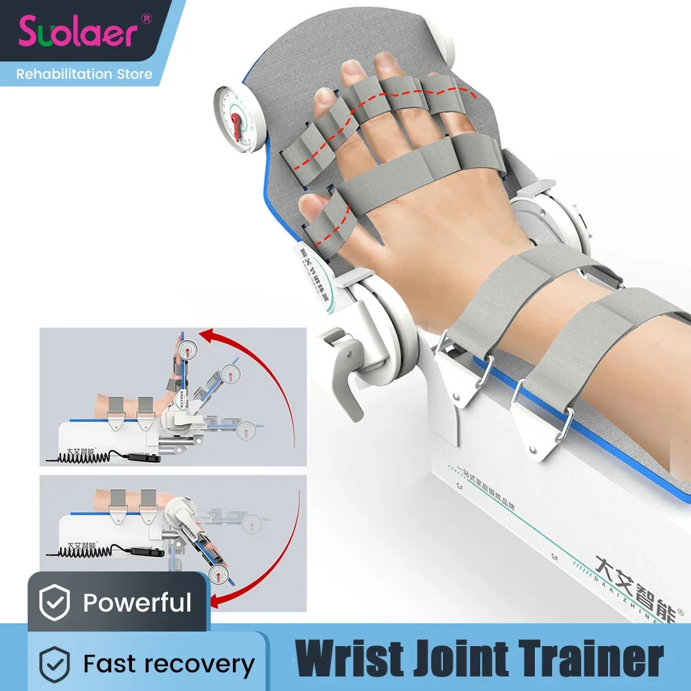 

Electric Wrist joint Dynamic Orthotics Device for Stroke Hemiplegia Patient Exercise Rehabilitation Wrist Brace Training Board