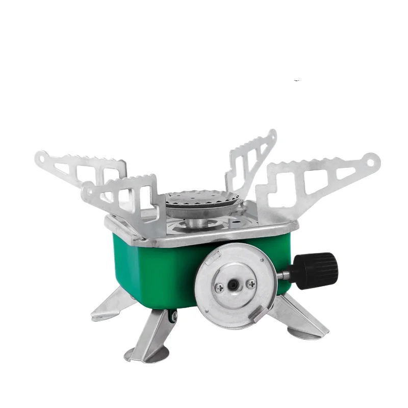 

Outdoor Portable Folding Stove Small Square Cassette Stove Cookware Long Gas Tank Stove Camping Picnic Self Driving Stove