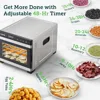 Food Dehydrator, Bigger Than 7 Trays With Large 6.5ft² Drying Space, 600W Power Saves More Time Than 480W 5
