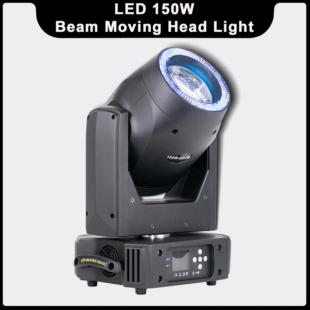 Led 150W Testa Mobile Gobo Light Con Roto Gobos Dmx Led Spot Moving Head Light Discoteca Dj Stage Light Wedding Music Party Bar Club