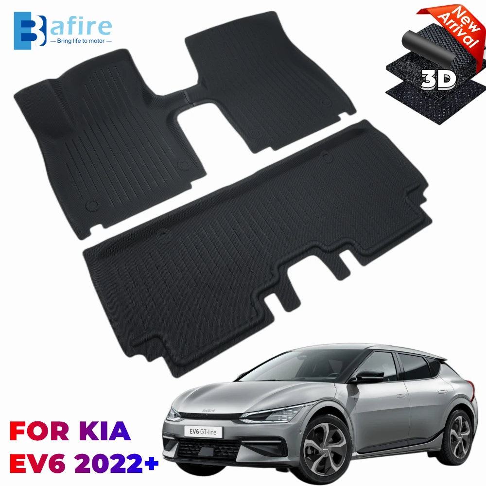 Bafire 2022 New 3d Floor Mat For Kia Ev6 2022 2023 Custom Floor Liner