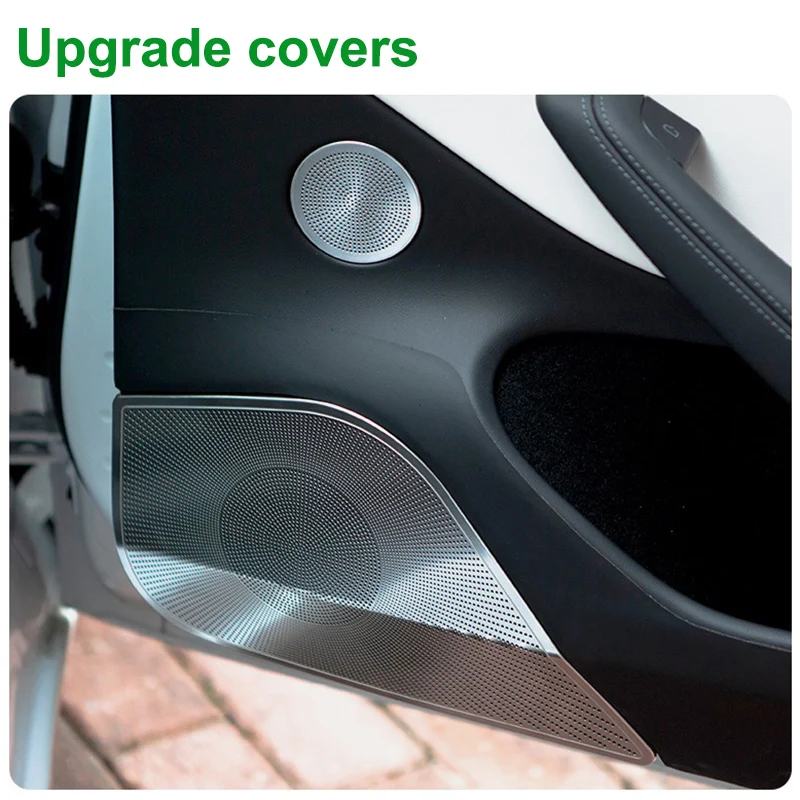 테슬라 모델 Y 주니퍼 2025 스피커 커버 스테인리스 스틸 전후방 스피커 보호 스티커 모델 3 하이랜드 액세서리