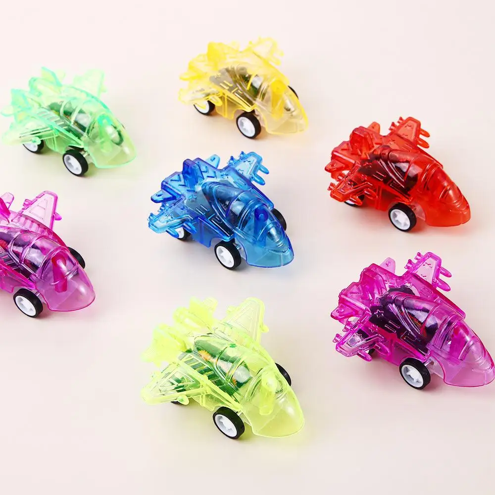 

10PCS Gift for Boy Traffic Aircraft Mini Gifts Classic Toy Vehicles Pull Back Plane Airplane Toy Plane Toys