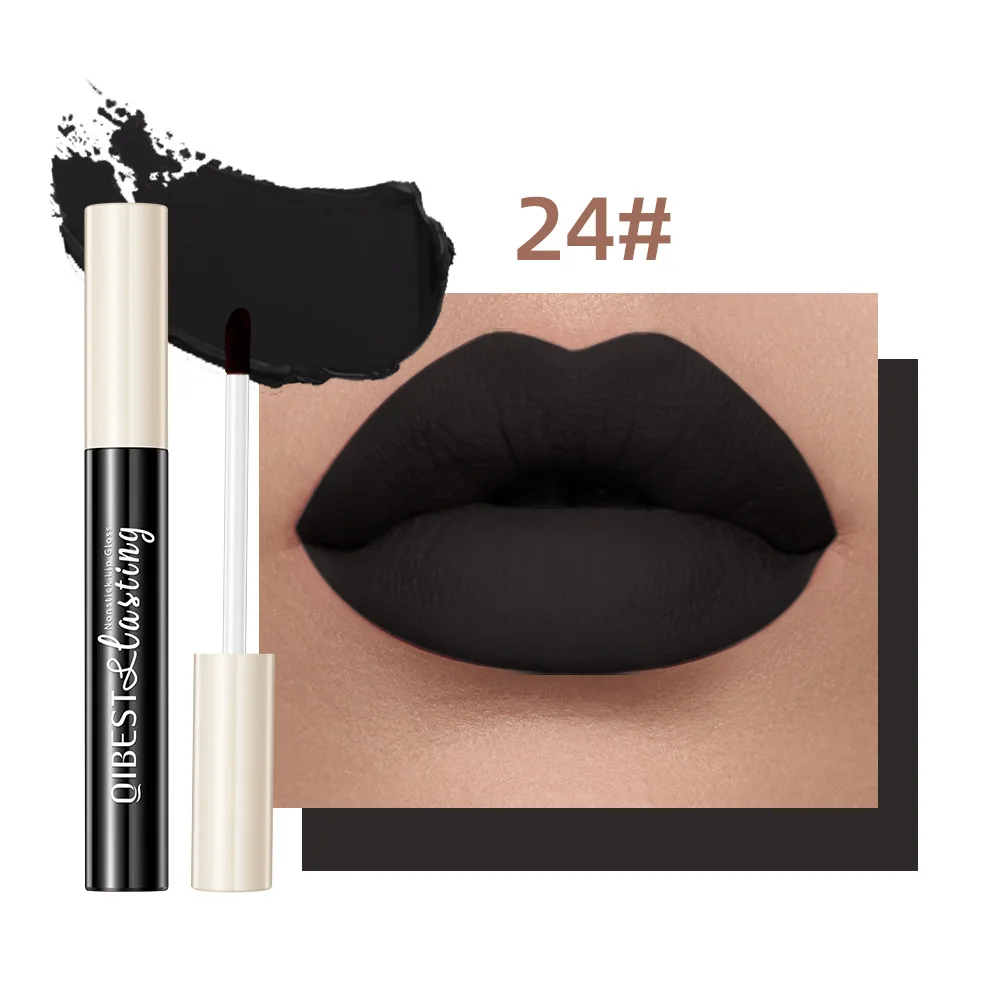 thumbnail image 1 of Matte Liquid Lipstick, Non-Stick Cup, Waterproof, Long-Lasting, Smudge-Proof, Velvet Finish, Transfer-Resistant Lip Gloss, 1 of 5
