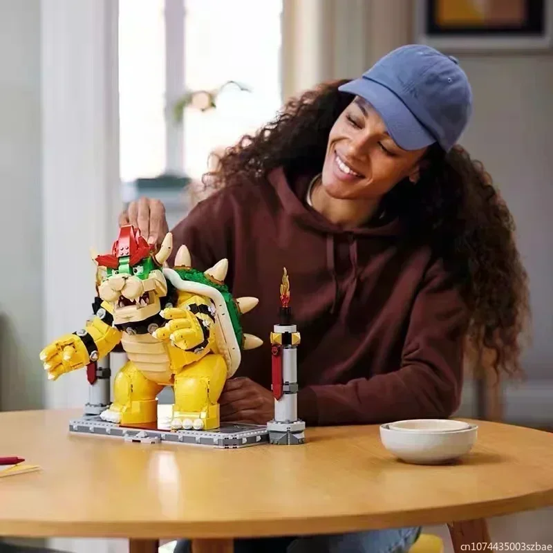 The Mighty Bowsered Building Blocks Bricks MOC Toys for Boys Girls Compatible 71411 Birthday Christmas Gift 2807PCS