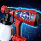 Paint Sprayer Compatible For Milwaukee M&18 18V Battery Cordless Electric Paint
