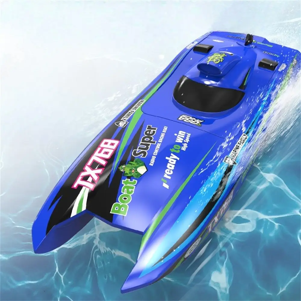 TY XIN 768 Brushless RTR 2.4G 30km/h RC Boat Jet Speedboat Water Cooling Remote Control High Speed Full Proportional Vehicles 4