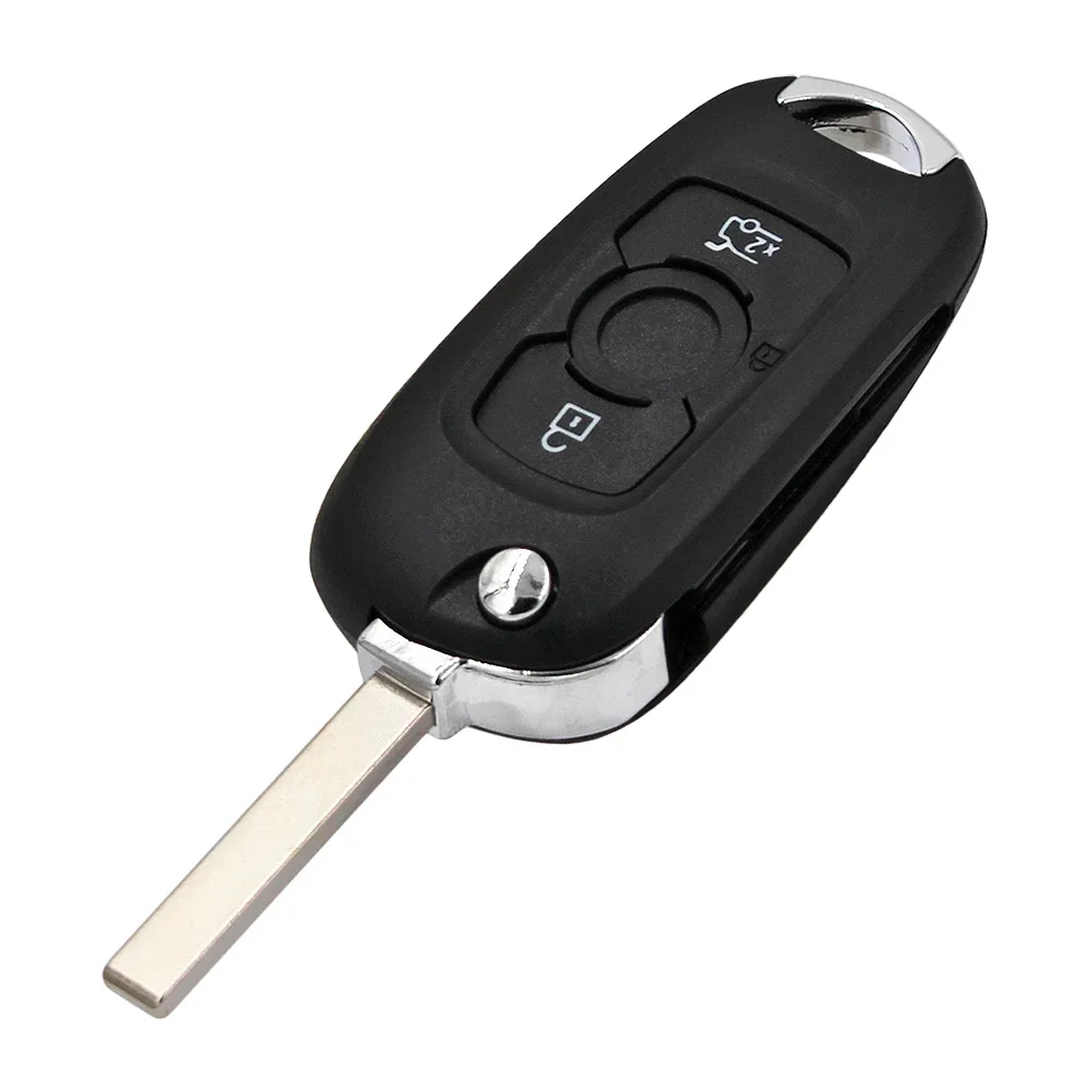 3 Buttons Folding Flip Remote Car Key Shell Case Housing Cover for Opel Vauxhall Astra K 2015