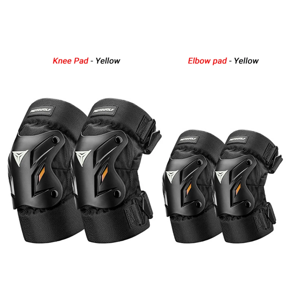 

Motorcycle Knee Pads Protective Gear Elbow Protector Men's Women Motorbike Equipment Motorcyclist Protection Motocross Knee Pads