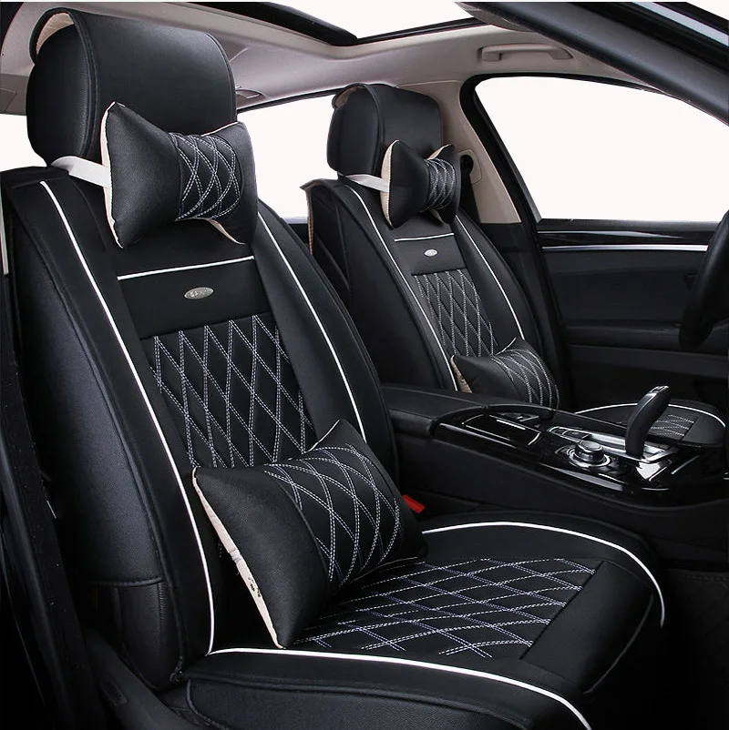 

leather car seat cover For Polo Sedan Volkswagen Touareg Touran Passat B8 Jetta vw Golf 7 Tiguan 4 5 6 Scirocco Accessories