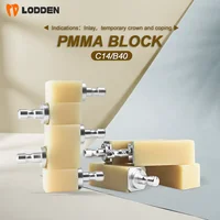 LODDEN 1 Box B40 Dental Materials PMMA Blocks C14 Dentistry Supplies Resin for CAD/CAM Sirona CEREC Dentist Tools Colors VITA16