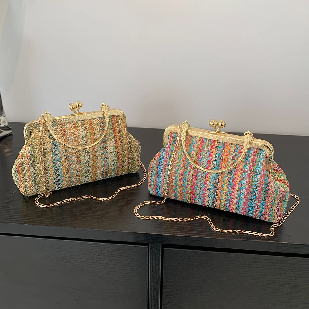 Straw Bag for Women Summer Beach and Vacation
