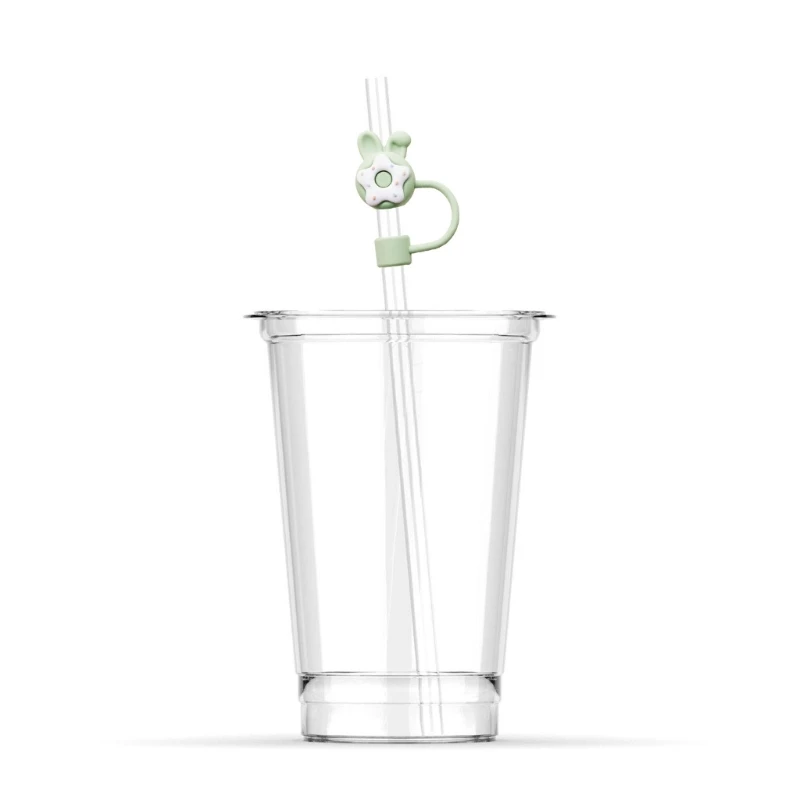 Dust Proof Silicone Straw Stoppers Portable Silicone Straw Covers Dustproof Caps Accessories For Travel Mugs