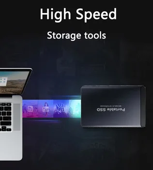 2TB Portable External SSD 4