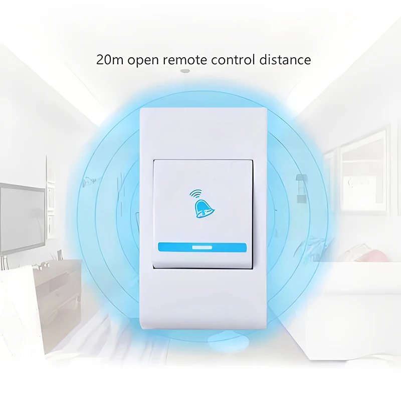 핫세일 지능형 무선 리모컨 초인종 가정용/회사용 초인종 (36곡 내장)