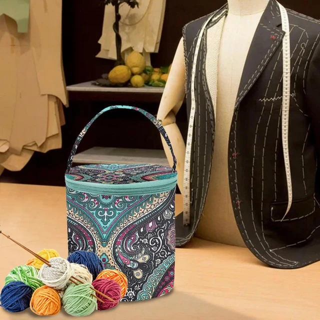 Organizer Bag Knitting Needles  Knitting Needle Storage Bag - Diy Apparel  & Needlework Storage - Aliexpress