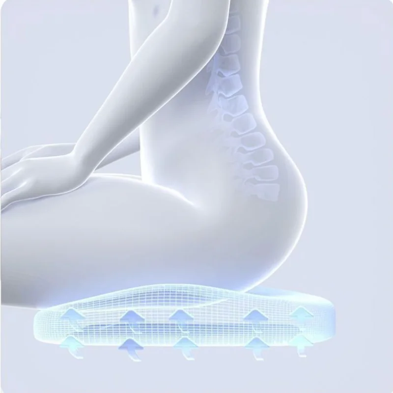 High Qulity Office Chair Cushion Memory Foam Waist Protector Buttocks Cushion Car Seat Cushion 5