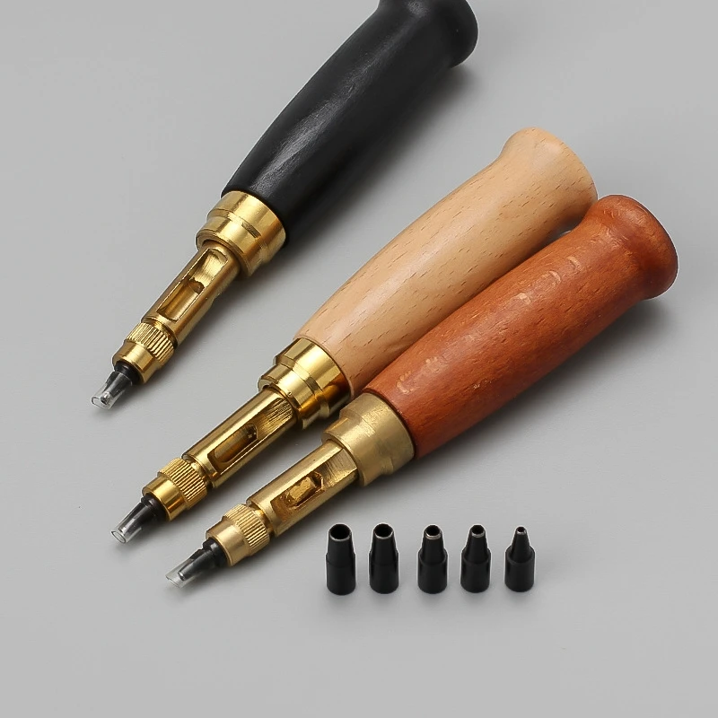 SetBeltHolePunchLeatherToolMultifunctionalRoundHolePunchDIY