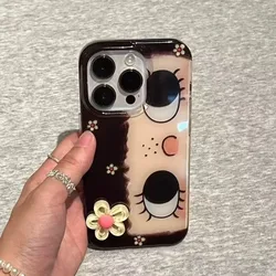 Adorable Big Eyes Comic Girls Drop - Resistant Phone Case - iPhone 15 (Style 1)
