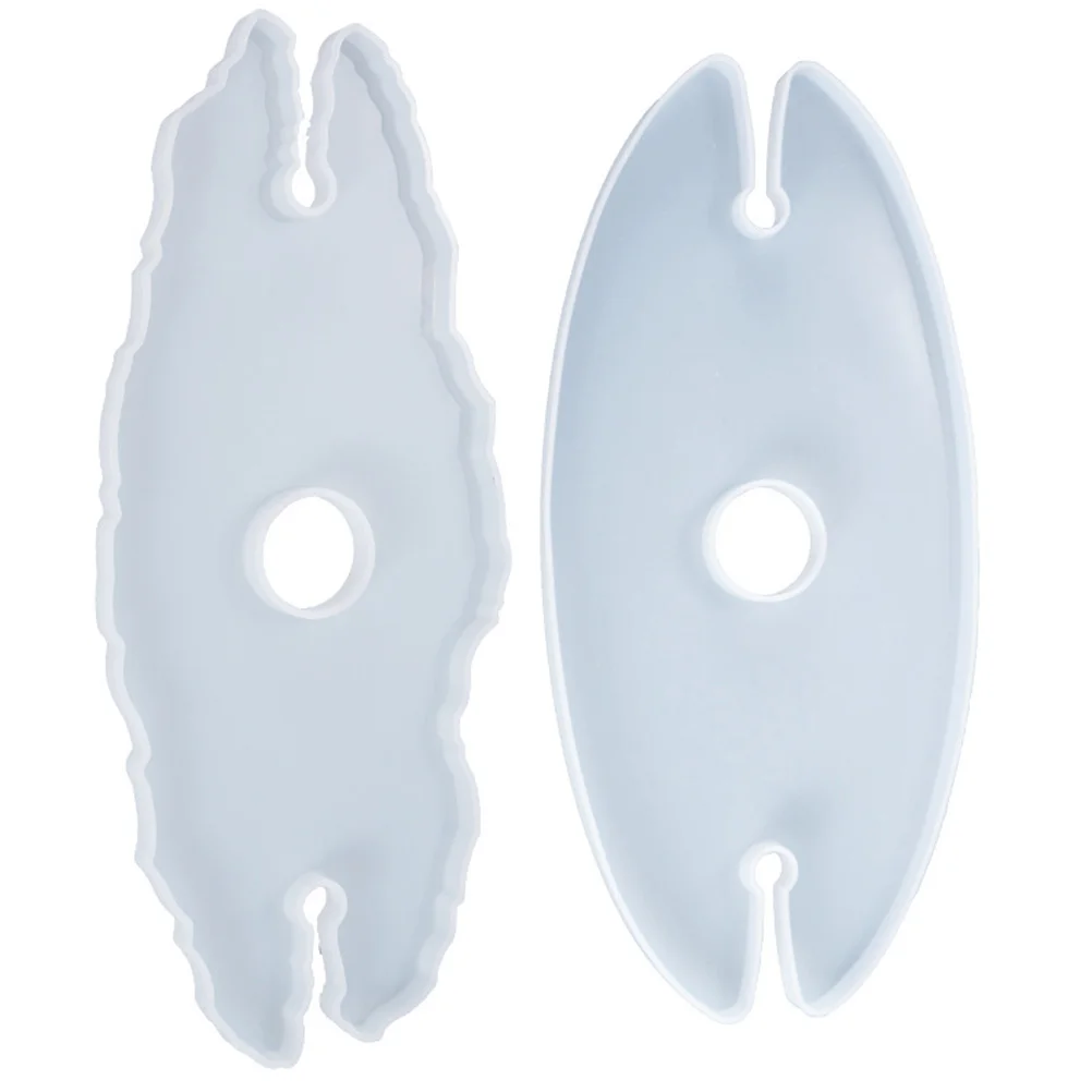 

2 Pcs Silicone Mold Craft Accessories Molds Epoxy Resin DIY Mould Supplies Silica Gel Tools