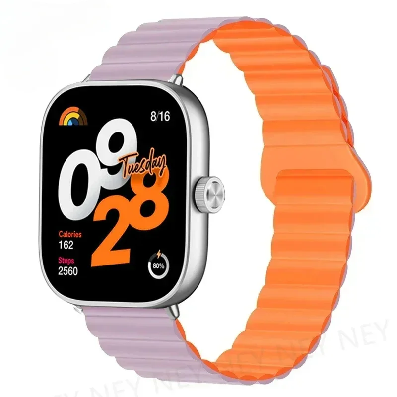 Magnetic Silicone Sport Wristband Bracelet - Universal Smartwatch Accessory