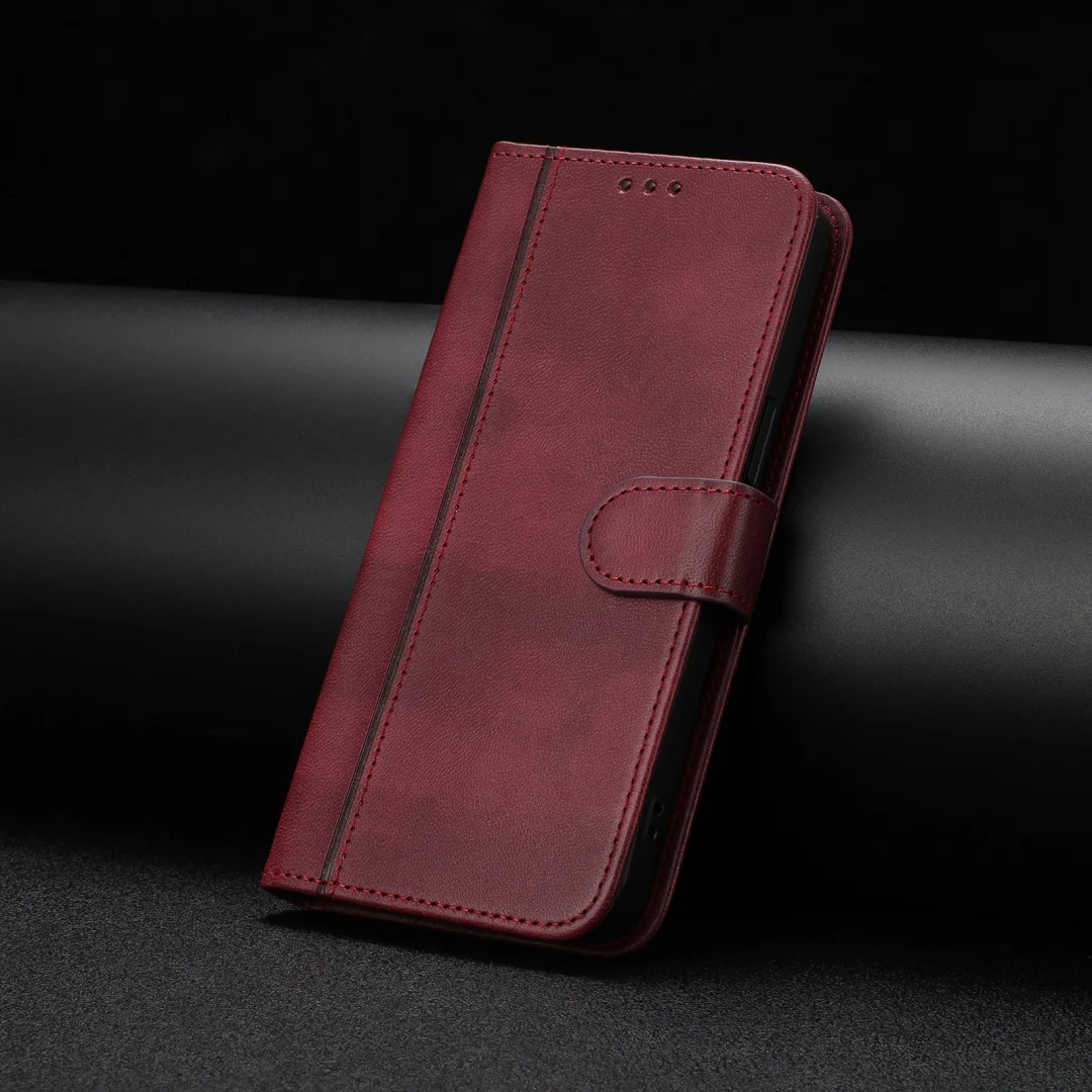 Luxury Magnetic Flip Leather Wallet Phone Case Cover